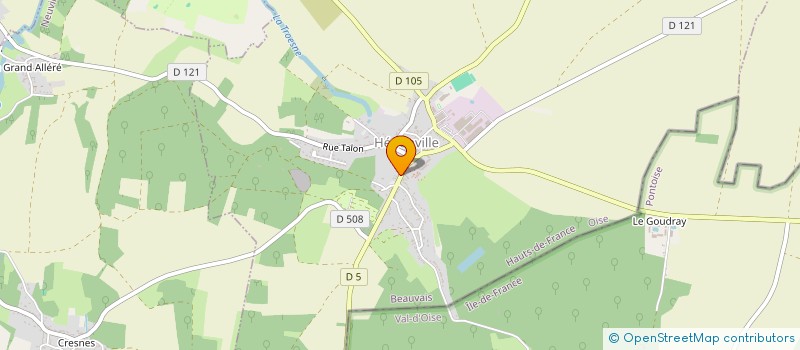 localisation de l'entreprise RD  HENONVILLE