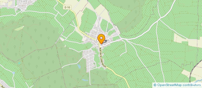 localisation de l'entreprise RD  CRAMANT