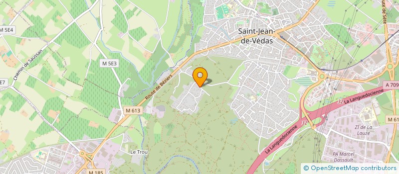 localisation de l'entreprise RD  SAINT-JEAN-DE-VEDAS