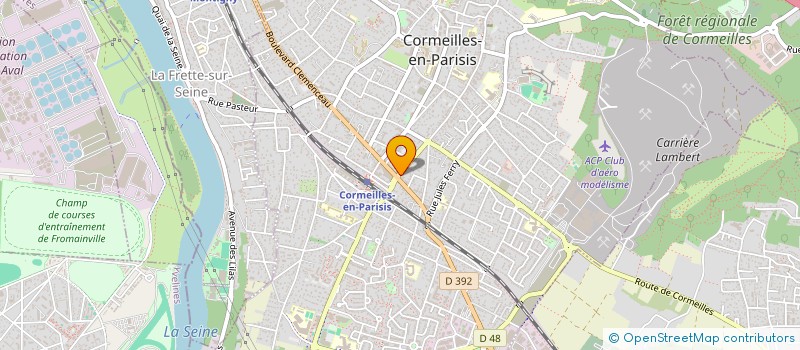 localisation de l'entreprise RD AUTO SOLUTION  CORMEILLES-EN-PARISIS
