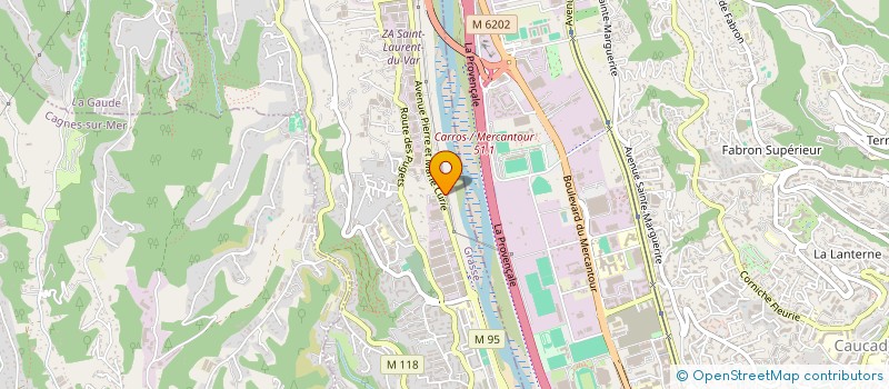 localisation de l'entreprise RD CAR TINT PRESTIGE  SAINT-LAURENT-DU-VAR