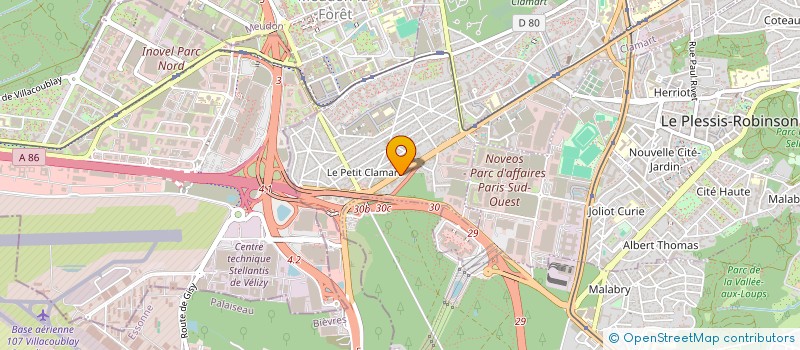 localisation de l'entreprise RD'CARS à CLAMART