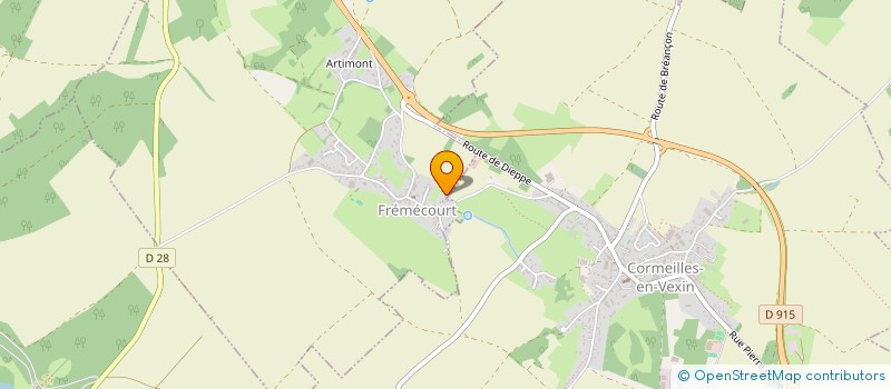 localisation de l'entreprise RD CASA  FREMECOURT