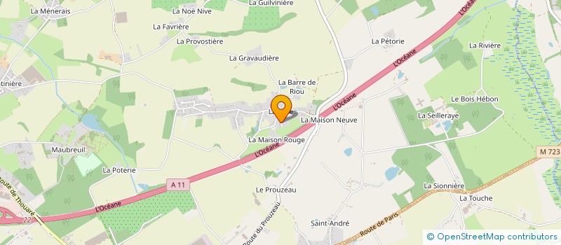 localisation de l'entreprise RD&CO  CARQUEFOU