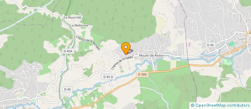 localisation de l'entreprise RD CONCEPT 13  AURIOL