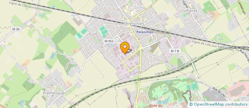 localisation de l'entreprise RD CONCEPT  NOYELLES-LES-SECLIN