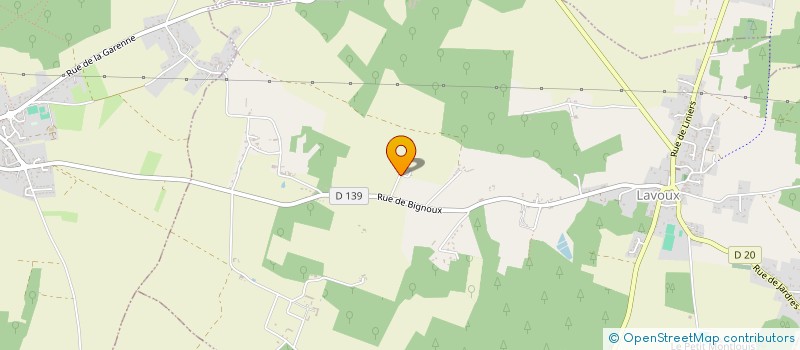 localisation de l'entreprise RD CONCEPT HOLDING à LAVOUX