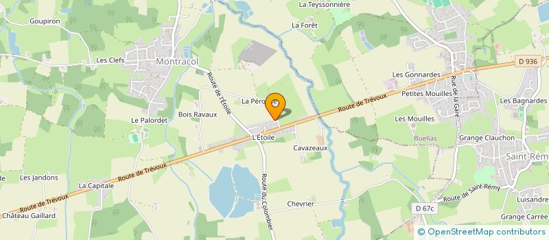 localisation de l'entreprise RD CONCEPTION  MONTRACOL