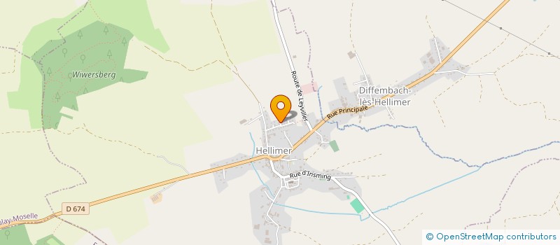 localisation de l'entreprise RD CONFORT & HABITAT  HELLIMER