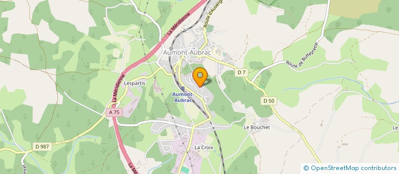 localisation de l'entreprise RD CONSEILS  PEYRE EN AUBRAC