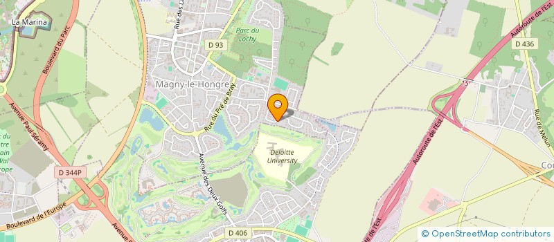 localisation de l'entreprise RD CONSEILS à MAGNY-LE-HONGRE