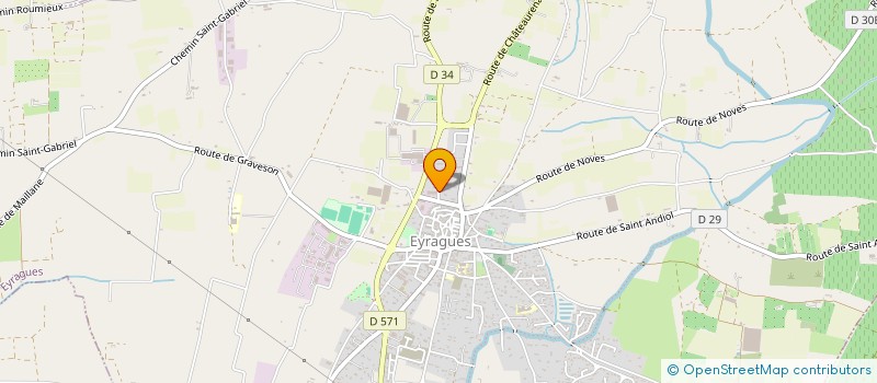 localisation de l'entreprise RD CONSEILS  EYRAGUES