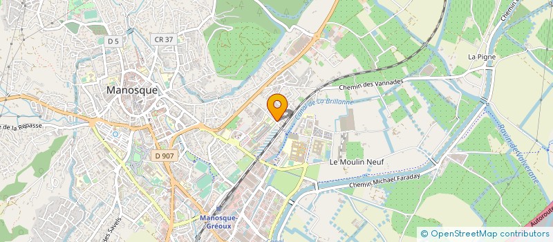 localisation de l'entreprise RD CONSULTING à MANOSQUE