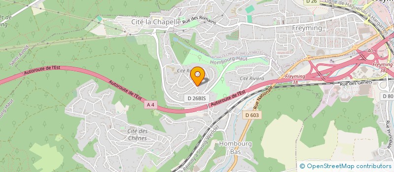 localisation de l'entreprise RD CONSULTING à HOMBOURG-HAUT