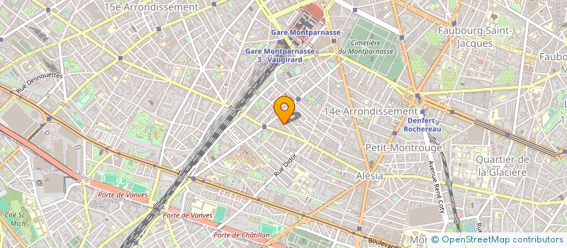 localisation de l'entreprise RD DIFFUSION à PARIS