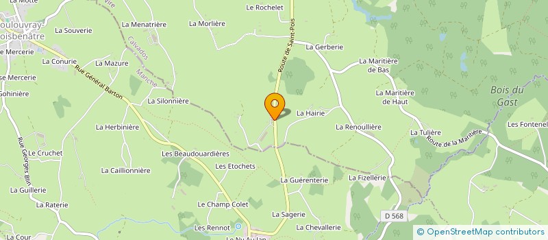 localisation de l'entreprise RD ENERGIE  NOUES DE SIENNE