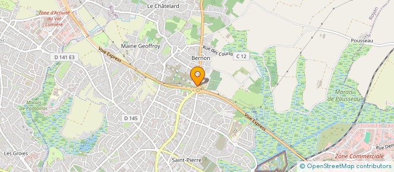 localisation de l'entreprise RD EXPERTISE - RENOVATION DIAGNOSTIC EXPERTISE  ROYAN