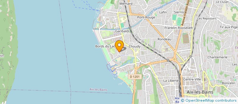 localisation de l'entreprise RD IMMO  AIX-LES-BAINS