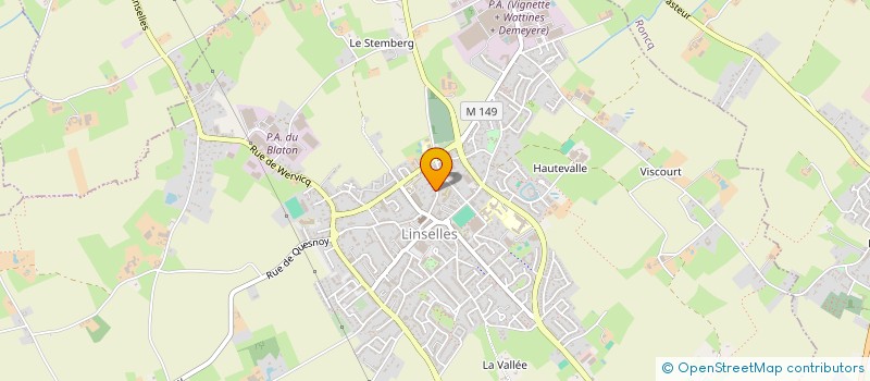 localisation de l'entreprise RD INVESTISSEMENTS à LINSELLES