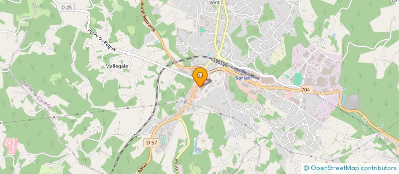 localisation de l'entreprise RD JAMA à SARLAT-LA-CANEDA