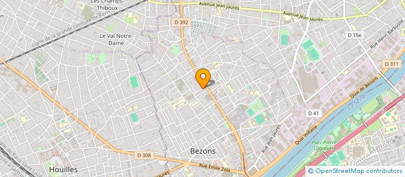 localisation de l'entreprise RD.LEC à BEZONS