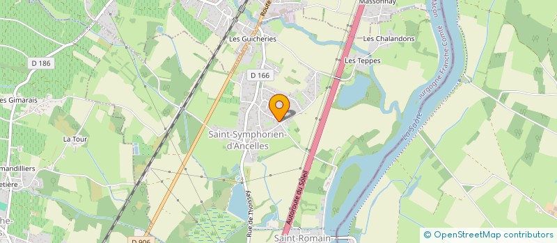 localisation de l'entreprise RD LOC  SAINT-SYMPHORIEN-D'ANCELLES