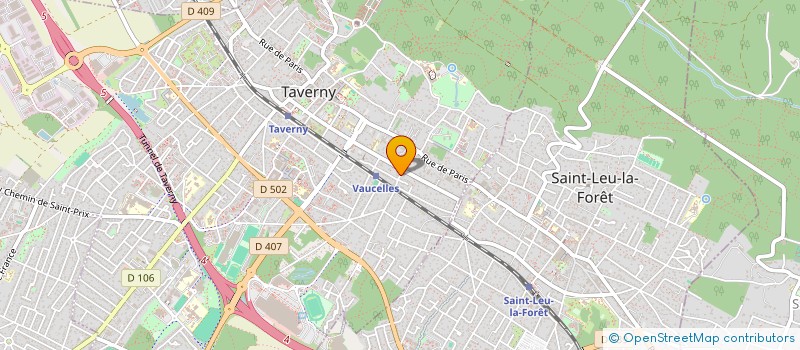 localisation de l'entreprise RD MANAGEMENT  TAVERNY