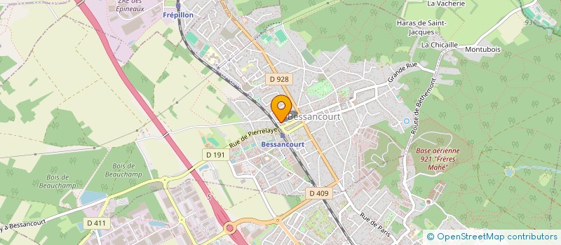 localisation de l'entreprise RD MARC  BESSANCOURT