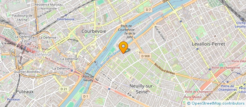 localisation de l'entreprise RD NEUILLY à NEUILLY-SUR-SEINE