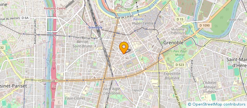 localisation de l'entreprise RD OPTICIEN  GRENOBLE