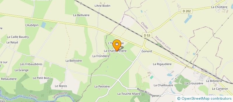 localisation de l'entreprise RD PAC à MORTAGNE-SUR-SEVRE