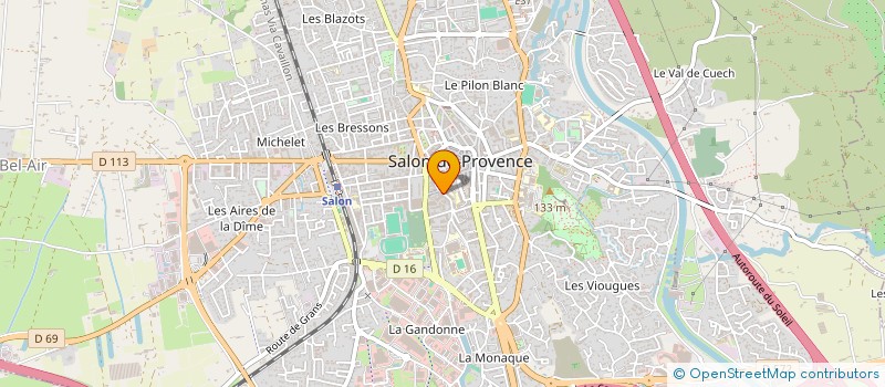 localisation de l'entreprise RD POISSONNERIE à SALON-DE-PROVENCE