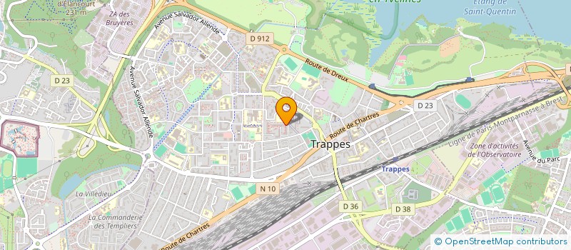 localisation de l'entreprise RD PRESTA  TRAPPES