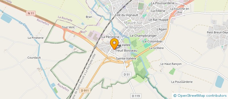 localisation de l'entreprise RD PROBAT  MAUZE-SUR-LE-MIGNON