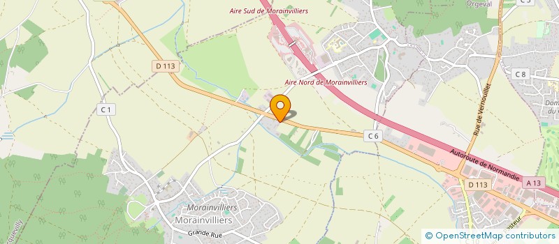 localisation de l'entreprise RD RENOV à ORGEVAL