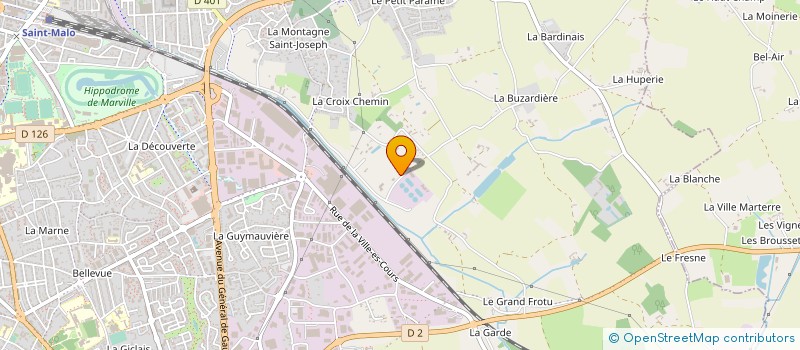 localisation de l'entreprise RD SAINT MALO AGGLOMERATION  LE RHEU