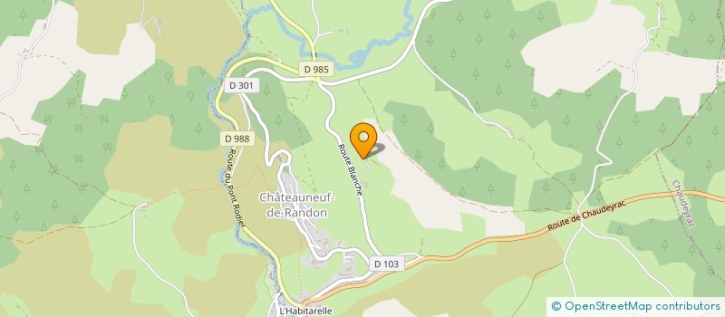 localisation de l'entreprise RD SOLAIRE  SAINT-SAUVEUR-DE-GINESTOUX