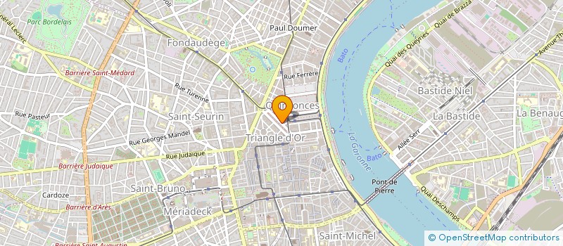 localisation de l'entreprise RD SPHERE à BORDEAUX
