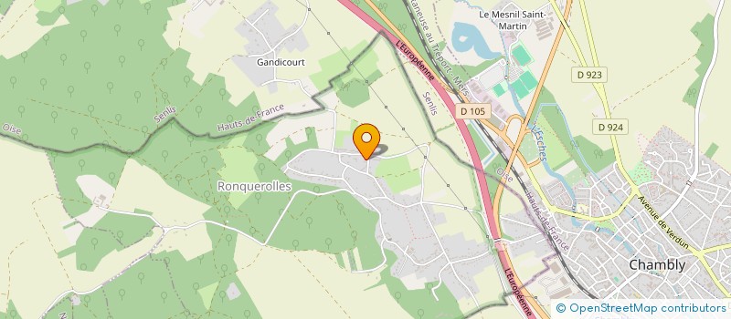 localisation de l'entreprise RD THERMIC  RONQUEROLLES