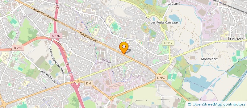 localisation de l'entreprise RD2A à TRELAZE