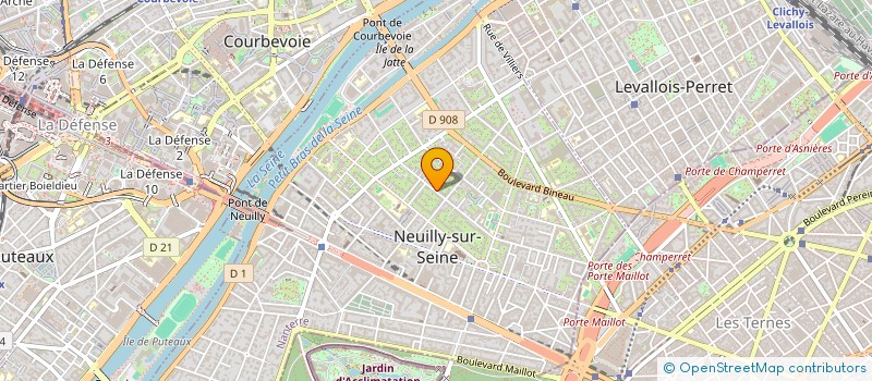 localisation de l'entreprise RD6 à NEUILLY-SUR-SEINE