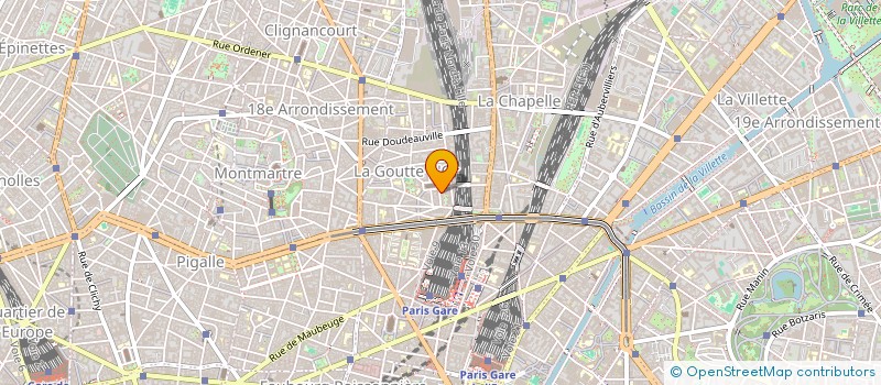 localisation de l'entreprise RDA à PARIS