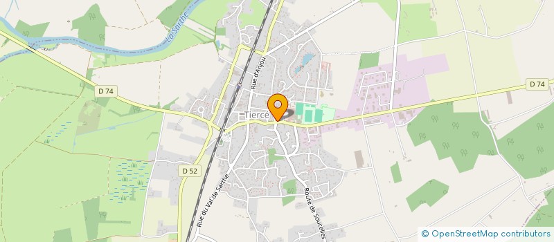 localisation de l'entreprise RDAC  TIERCE