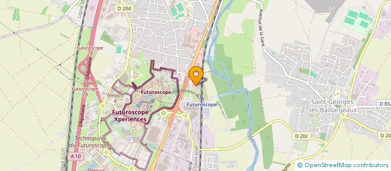 localisation de l'entreprise RDAL IMMO  CHASSENEUIL-DU-POITOU