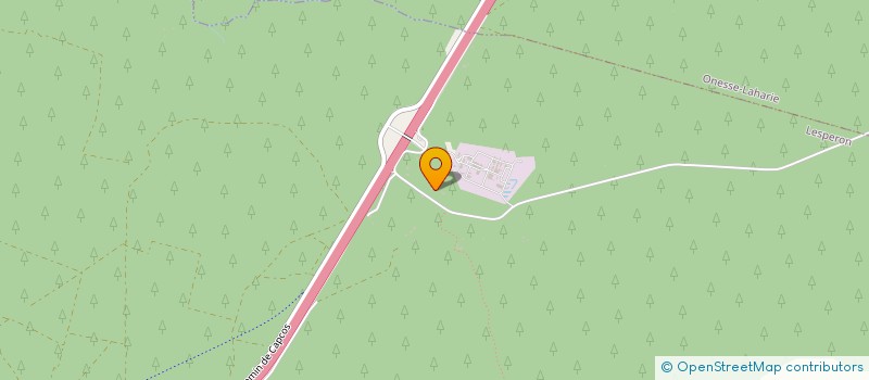 localisation de l'entreprise RDB  LESPERON