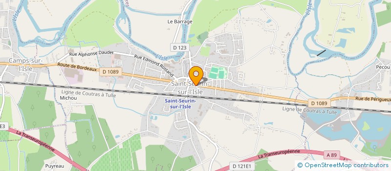 localisation de l'entreprise RDB  SAINT-SEURIN-SUR-L'ISLE