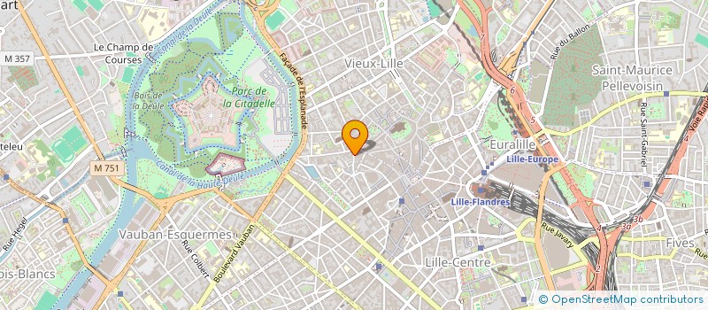 localisation de l'entreprise RDB à LILLE