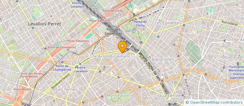 localisation de l'entreprise RDB  PARIS