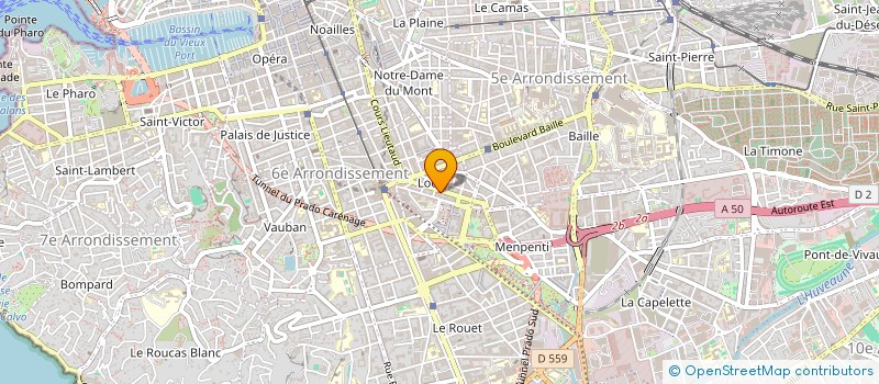localisation de l'entreprise RDB BAT à MARSEILLE
