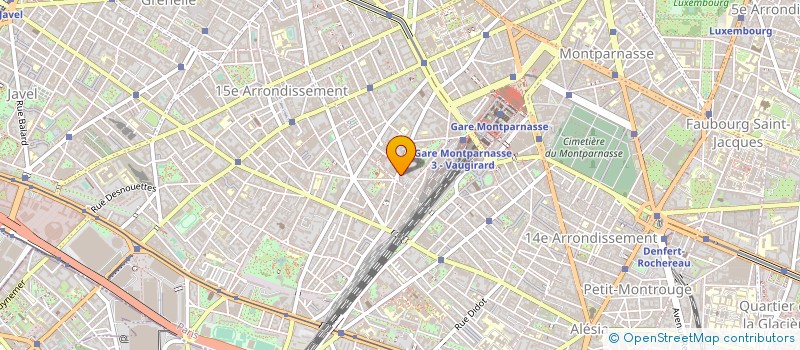 localisation de l'entreprise RDB FOODS  PARIS